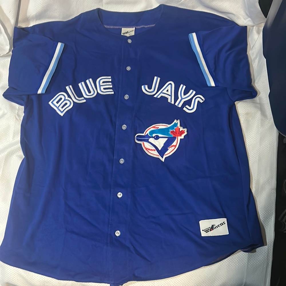 Vintage Toronto Blue Jays Ravens Jersey Large MLB Baseball 90’s Canada VTG